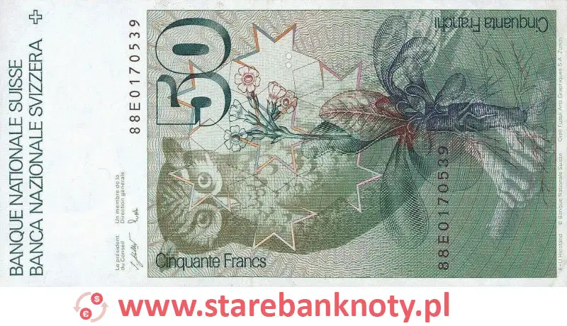 widok banknotu 